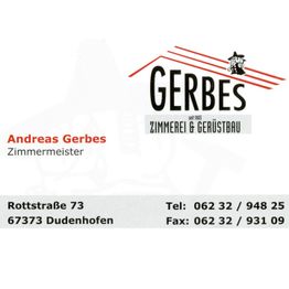 Gerbes Andreas Zimmergeschäft