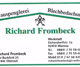 Frombeck Richard Spenglerei Bild 1