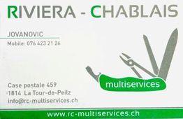 Riviera Chablais Multiservices Jovanovic Nesa
