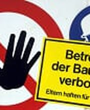 Hinweis- und Verbotsschilder