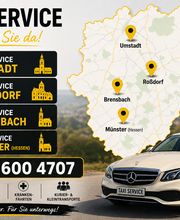 Unsere Standorte für Taxi-Service