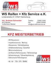 WS Reifen + Kfz Service Bild 1