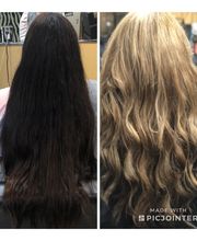 black to lighjt removing black color