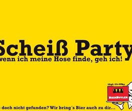Flyer Scheiß Party