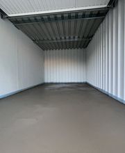 schwimmender Zementestrich Garage