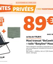 Ventes privées du 20/02 au 05/03