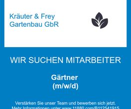 Gärtner (m/w/d)
