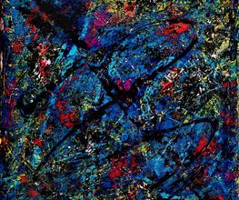 Back to Blue 50x50cm