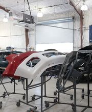 Wide Shot of Body Repair Area
