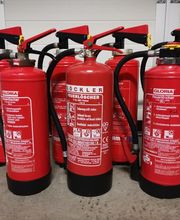 Wartung und Lieferung Feuerlöscher