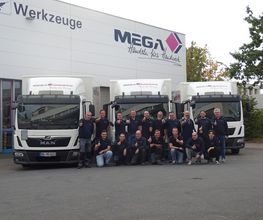 Team MEGA eG Nürnberg, Großhandel für Maler, Bodenleger und Stuckateure
