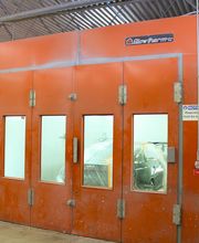Exterior of Spray Paint Booth