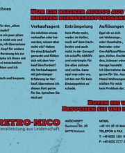 Flyer Retro - Nico