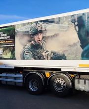 Bundeswehr LKW Folierung