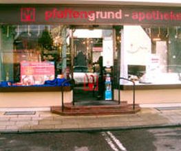 Aussenansicht der Pfaffengrund-Apotheke
