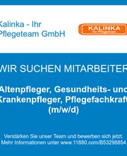 Altenpfleger, Gesundheits- und Krankenpfleger, Pflegefachkraft (m/w/d)
