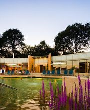 Panorama-Oase mit Fränkische Bier- und Genuss-Sauna am Badeteich der Therme Obernsees