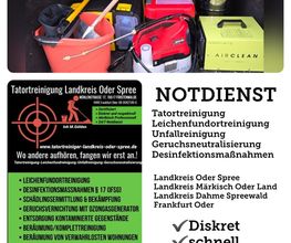 Tatortreinigung Landkreis Oder Spree Bild 1