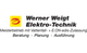 Werner Weigt Elektro-Technik - Meister-Innungs-Betrieb seit 1977