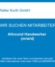 Allround Handwerker (m/w/d)