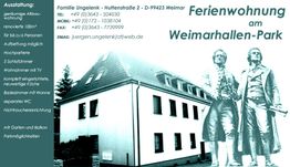 Ferienwohnung am Weimarhallen-Park