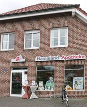 Aussenansicht der Hamaland-Apotheke OhG