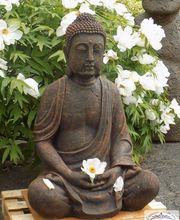 XXL Budda Steinfigur 