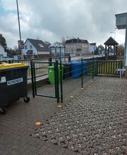 Aufstellung Zaun