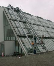 Befahranlage zur Fensterreinigung