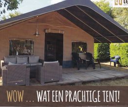 Safari tent bij de Kooiplaat