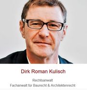 Rechtsanwalt Dirk Roman Kulisch Fachanwalt für Baurecht, Mietrecht Bild 1