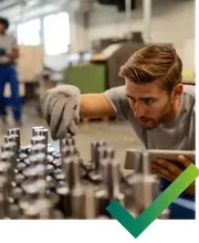 Unser Service kommt zu Ihrem Standort. Kurzfristige Qualitätskontrollen oder Nacharbeiten. Priocon ist der perfekte Ansprechpartner aus Schleusingen in Thüringen.