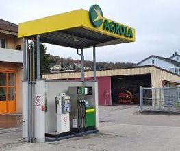 AGROLA Tankstelle in Birmensdorf mit Zahlterminal