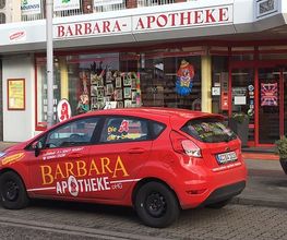 Aussenansicht der Barbara-Apotheke