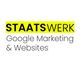 Logo Staatswerk, Solo-Agentur für Google-Marketing & Websites in Berlin Charlottenburg