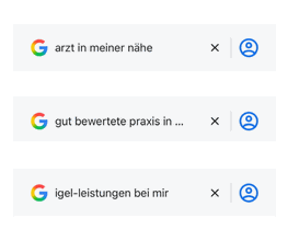 Hanse Medien sorgt dafür, dass Arztpraxen bei Suchanfragen wie „Arzt in meiner Nähe“ oder „IGeL-Leistungen bei mir“ ganz oben auf Google erscheinen – mit gezieltem Local SEO & Google Business Management.
