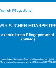 examiniertes Pflegepersonal (m/w/d)