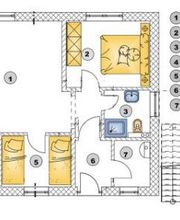 Grundriss Erdgeschoss-Wohnung