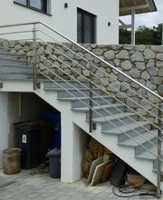 Relinggeländer Edelstahl Treppe