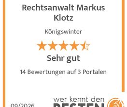 werkenntdenBESTEN.de Qualitätssiegel