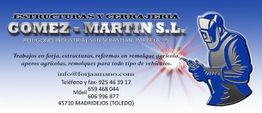 ESTRUCTURAS Y CERRAJERIAS GOMEZ MARTIN, SL