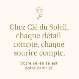 Clé du Soleil conciergerie