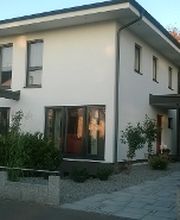 Auch Living Haus ist mit einem Fertighaus im Musterhauspark Mannheim vertreten.