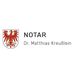 Notar Dr. Matthias Kreußlein