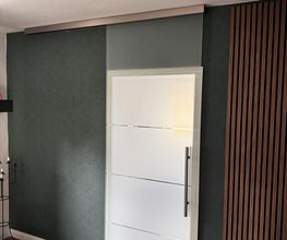 Glasschiebetür