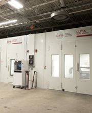 Exterior of Spray Paint Booth