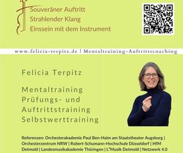 Felicia Terpitz  Violine  Mentaltraining  Auftrittstraining Bild 1
