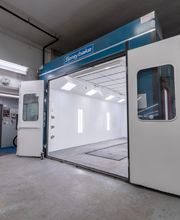 Exterior of Spray Paint Booth