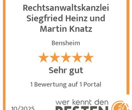 werkenntdenBESTEN.de Qualitätssiegel
