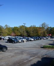 Wide Shot of Car Lot